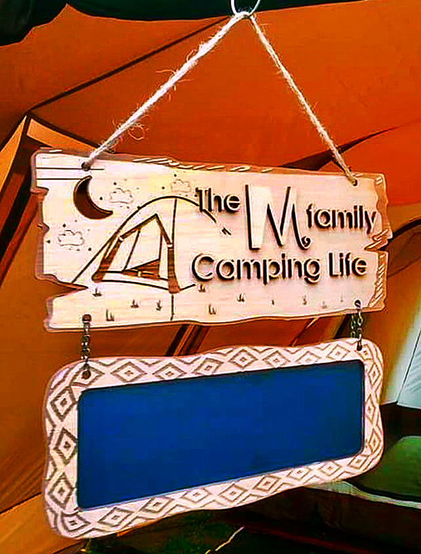 露營門牌造型露營門牌-兩片組